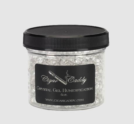 Akrylpolimer kristály utántöltő párásítóba - 59ml, kb. 150 szál szivar részére - Cigar Caddy